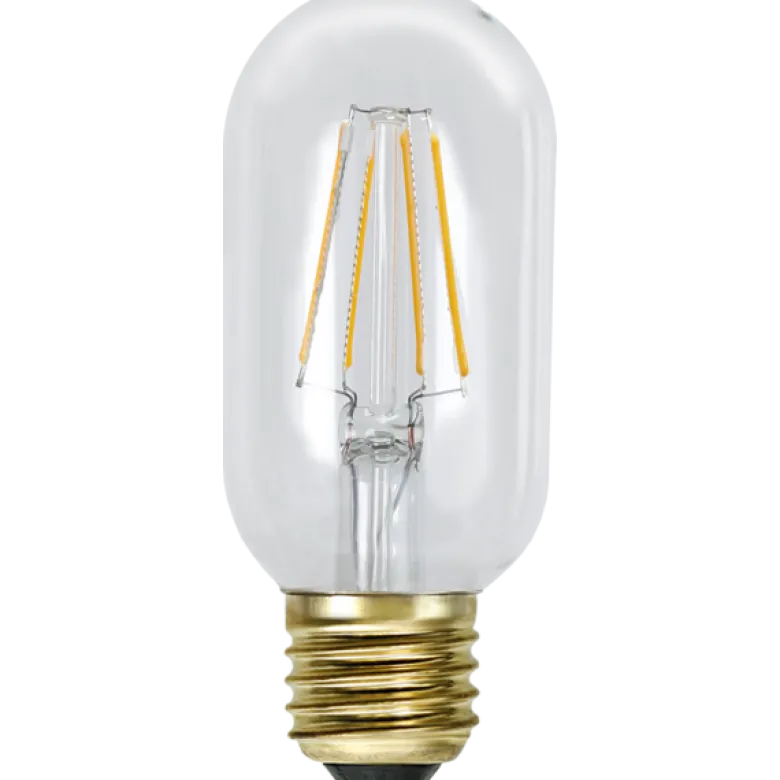 E27 Lyktlampa klar 1.6W 140lm 2100K Soft Glow
