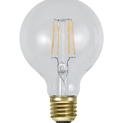 E27 80mm klar 1.6W 140lm 2100K Soft Glow