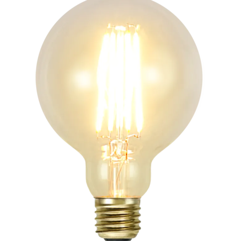E27 95mm klar 3.6W 320lm 2100K Soft Glow