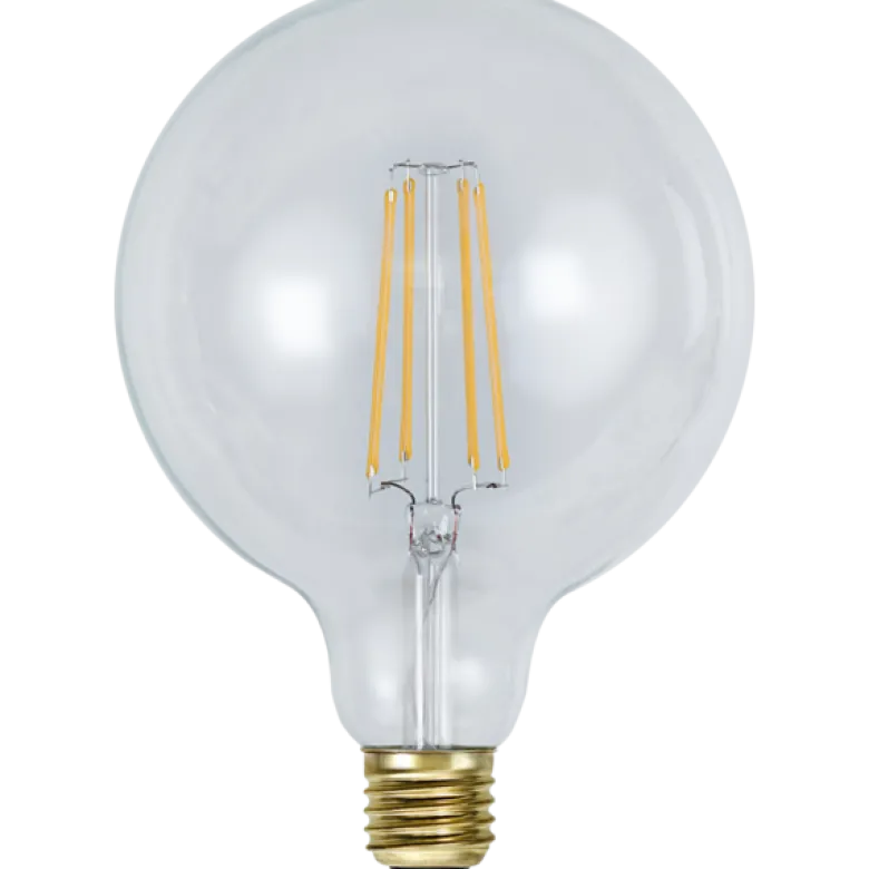 E27 125mm klar 3.6W 320lm 2100K Soft Glow