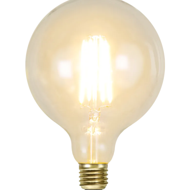 E27 125mm klar 3.6W 320lm 2100K Soft Glow