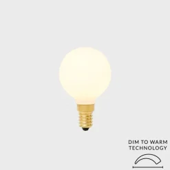 E14 50mm Matt opal 3.8W 220lm Dim To Warm