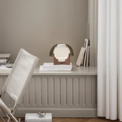 Ergo bordslampa Grå/ek