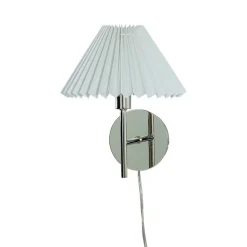 Ester vägglampa silver
