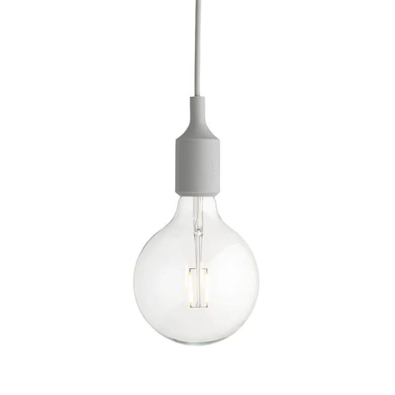 E27 Taklampa Light Grey