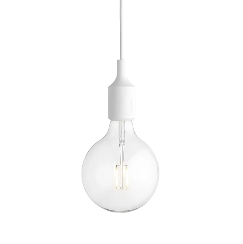 E27 Taklampa White