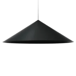 Extra large W151 S3 3000K taklampa jet black