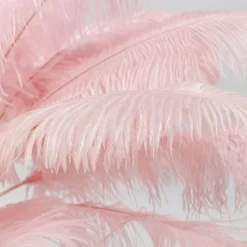 Feather Palm bordslampa rosa