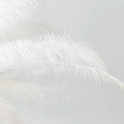 Feather Palm bordslampa vit