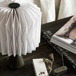 Fia bordslampa vit/svart