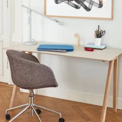 Fifty-fifty bordslampa ash grey
