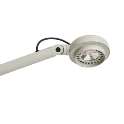 Fifty-fifty golvlampa ash grey