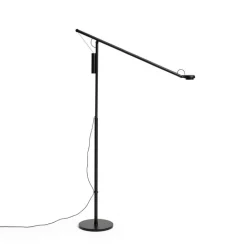 Fifty-fifty golvlampa soft black