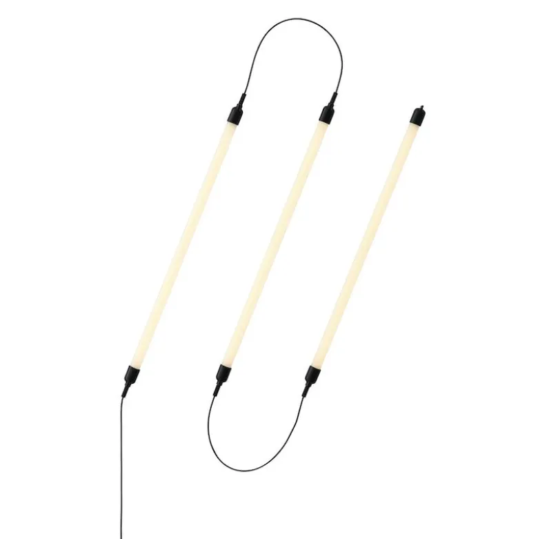 Fine configuration 1 vägg-/taklampa svart