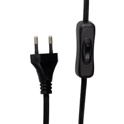 Florian 20 Bordslampa Vit bouclé/svart