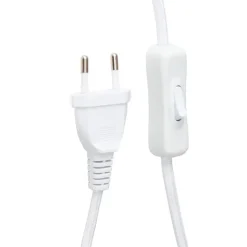 Florian 20 Bordslampa Vit bouclé/beige