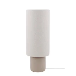Florian 30 Golvlampa Vit bouclé/beige