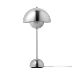 Flowerpot VP3 bordslampa Chrome-Plated