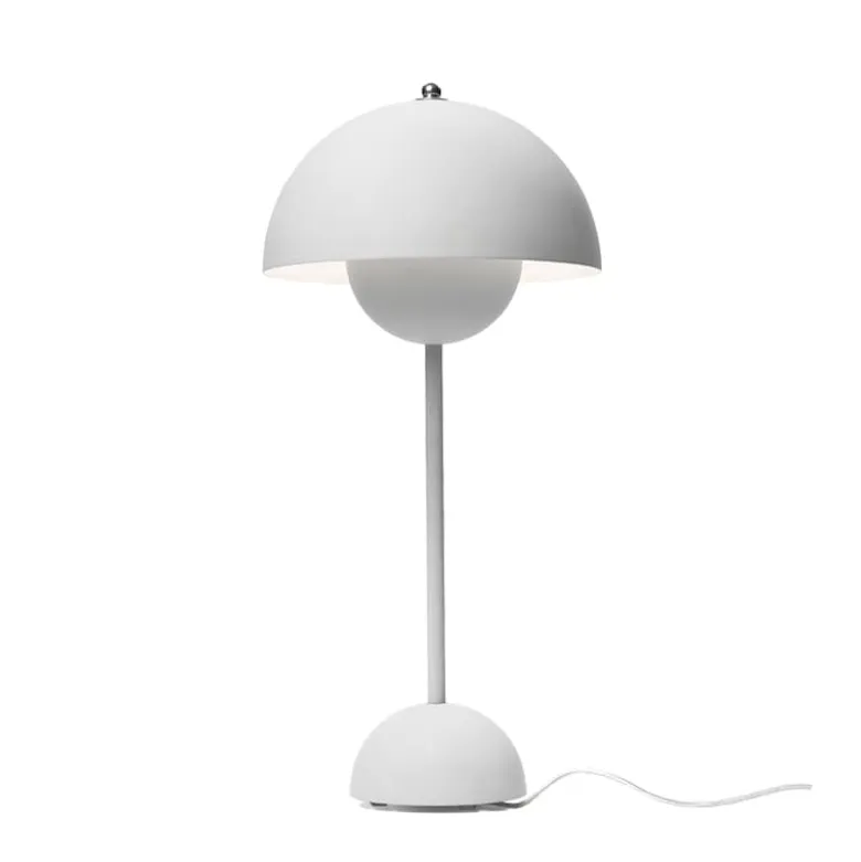 Flowerpot VP3 Bordslampa matt light grey