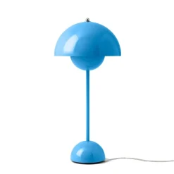 Flowerpot VP3 bordslampa Swim blue