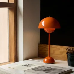 Flowerpot VP3 Bordslampa Zesty Orange