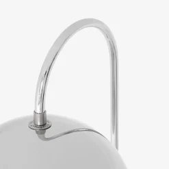 Flowerpot VP12 golvlampa chrome-plated