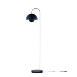 Flowerpot VP12 Golvlampa Steel Blue