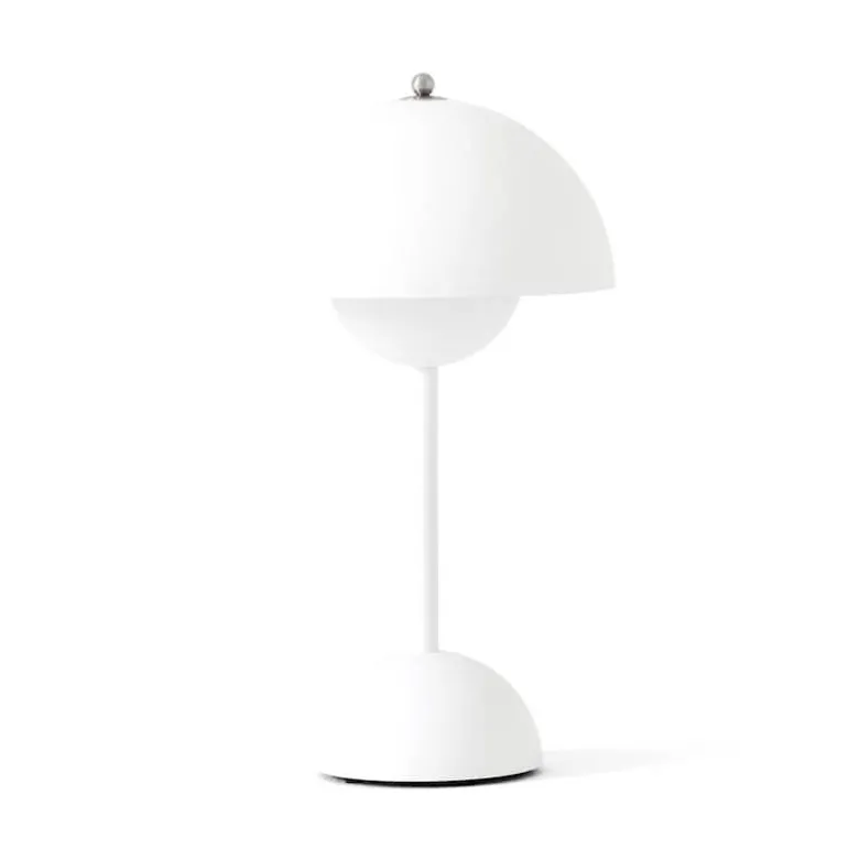 Flowerpot VP9 portabel bordslampa Matt White