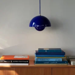 Flowerpot VP7 taklampa Cobalt Blue