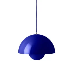 Flowerpot VP7 taklampa Cobalt Blue