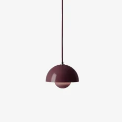 Flowerpot VP10 taklampa Dark Plum
