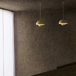 Flowerpot VP1 Taklampa Ivory