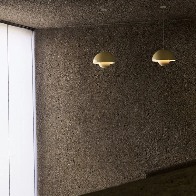 Flowerpot VP1 Taklampa Ivory