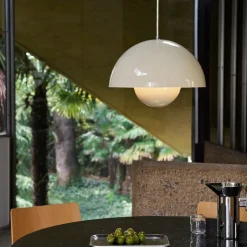 Flowerpot VP7 Taklampa Ivory