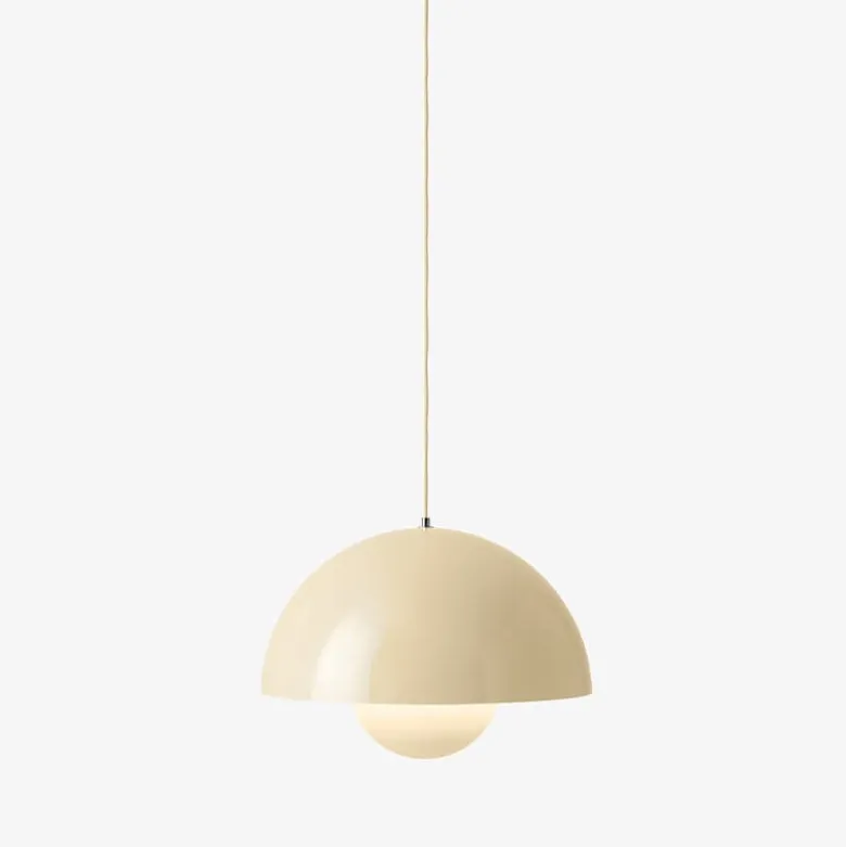 Flowerpot VP2 Taklampa Ivory