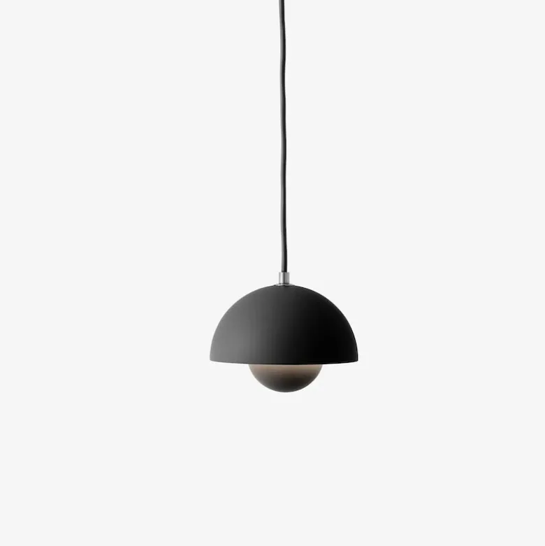 Flowerpot VP10 taklampa Matt Black
