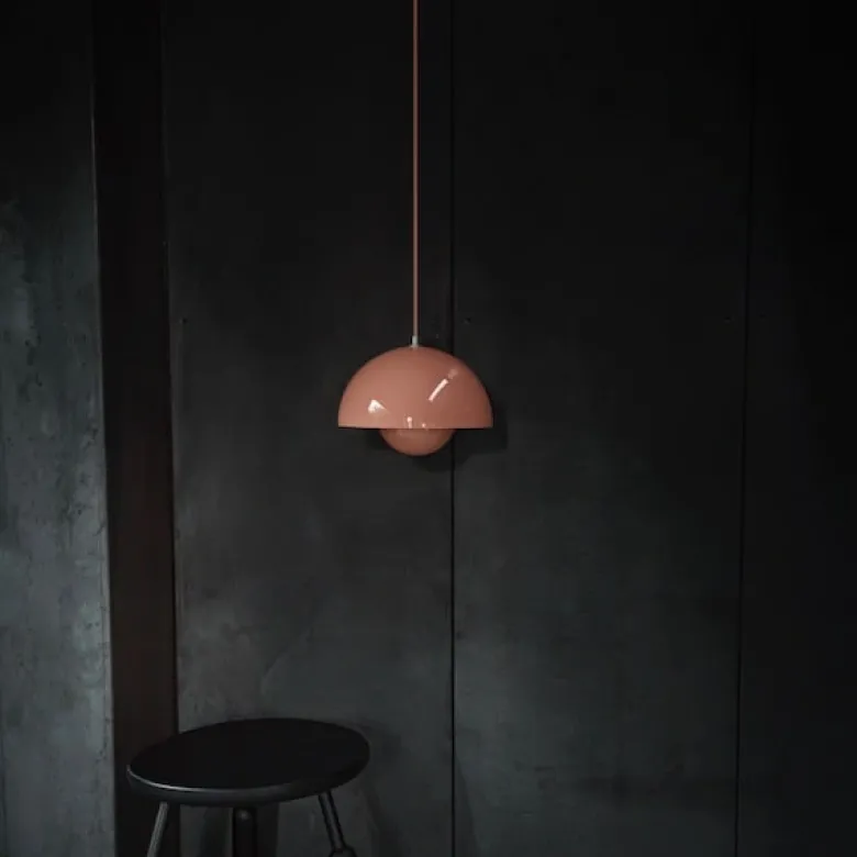 Flowerpot VP1 Taklampa matt light grey