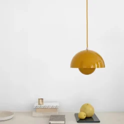 FlowerPot VP1 Taklampa mustard