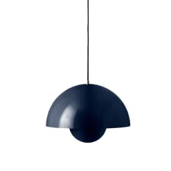 Flowerpot VP7 Taklampa Steel Blue