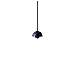 Flowerpot VP10 Taklampa Steel Blue