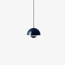 Flowerpot VP1 Taklampa Steel Blue