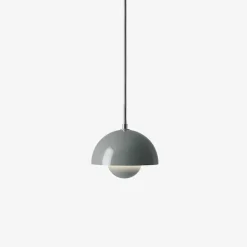 Flowerpot VP10 taklampa Stone Blue