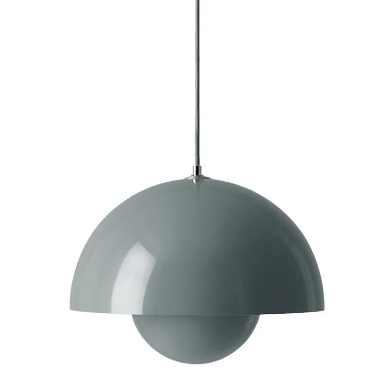 Flowerpot VP2 taklampa Stone Blue