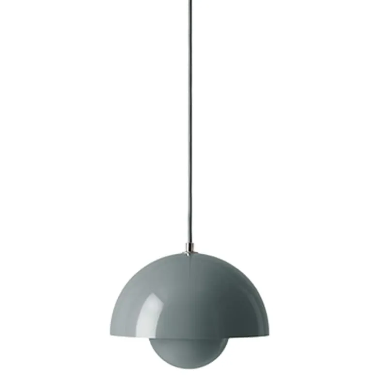 Flowerpot VP1 Taklampa stone blue