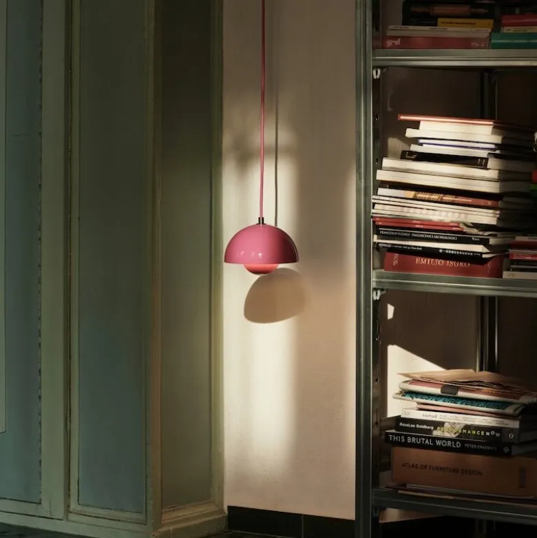 Flowerpot VP10 taklampa Tangy Pink