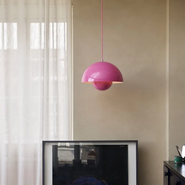 Flowerpot VP7 taklampa Tangy pink