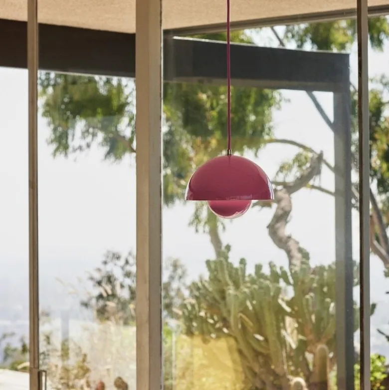 Flowerpot VP1 taklampa Tangy pink