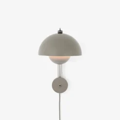 Flowerpot VP8 vägglampa grey beige
