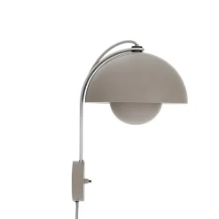 Flowerpot VP8 vägglampa grey beige