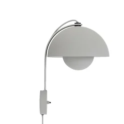 Flowerpot VP8 vägglampa matt light grey